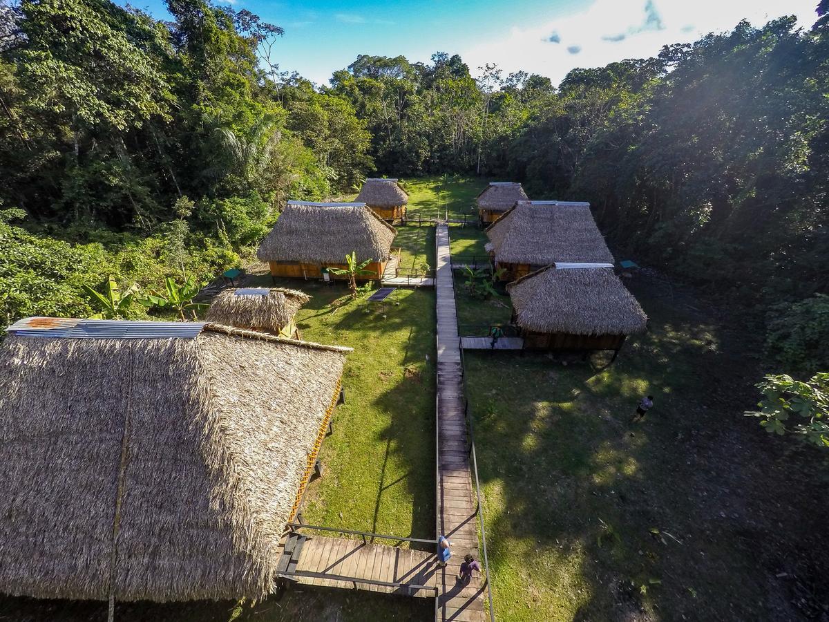 Green Forest Ecolodge Puerto Montufar Exterior foto