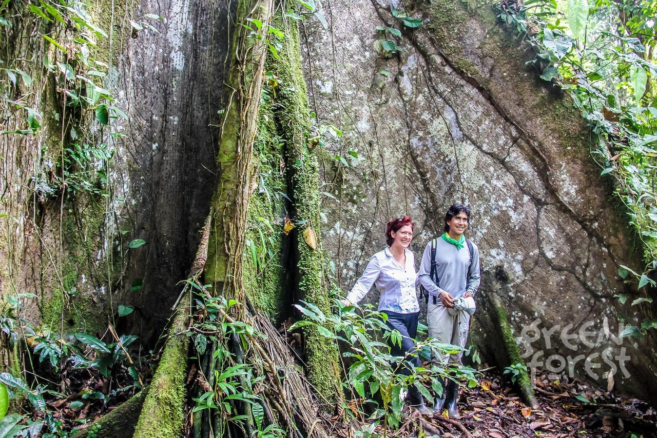 Green Forest Ecolodge Puerto Montufar Exterior foto